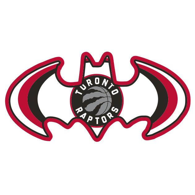 Toronto Raptors Batman Logo iron on transfers